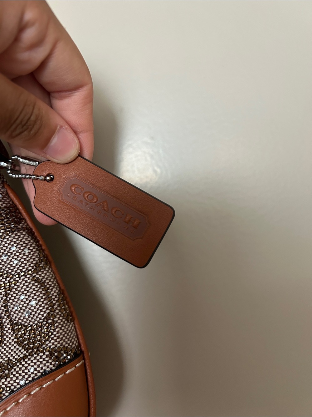 COACH Hampton Hobo Bag in Crystal signature Jacquard - Picture 2 of 7